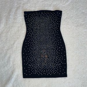 Bedazzled mini dress